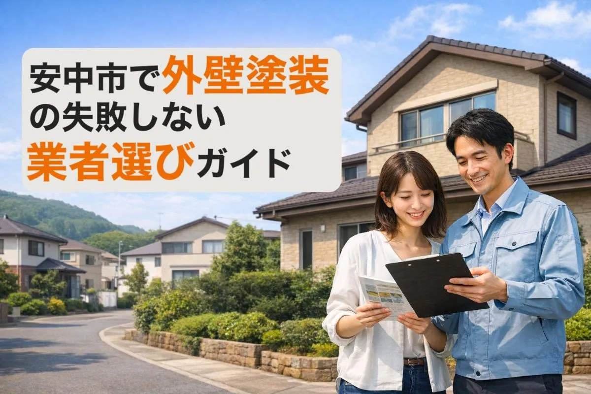 安中市で外壁塗装の失敗しない業者選びガイド